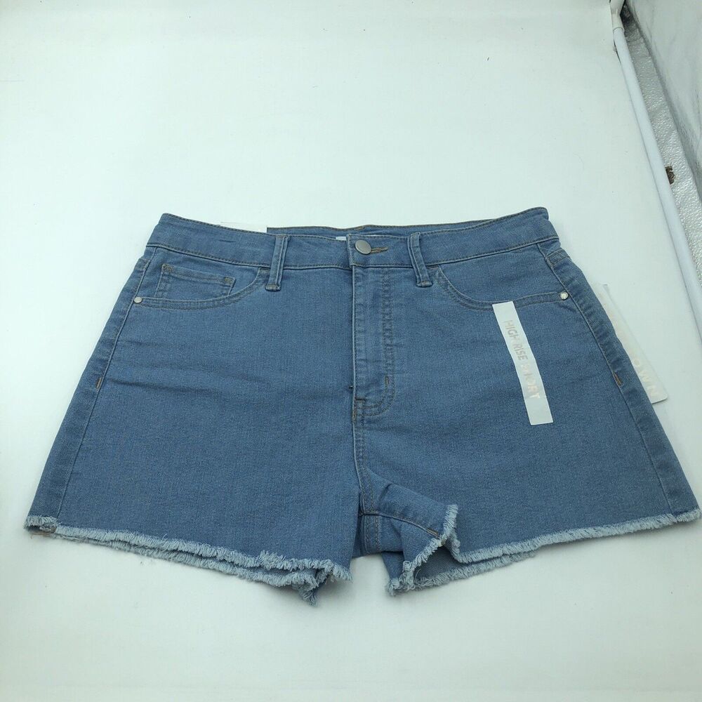 Denim Cut Off Jean Shorts Sz 11 By Tinseltown Jeans Stretch High Rise